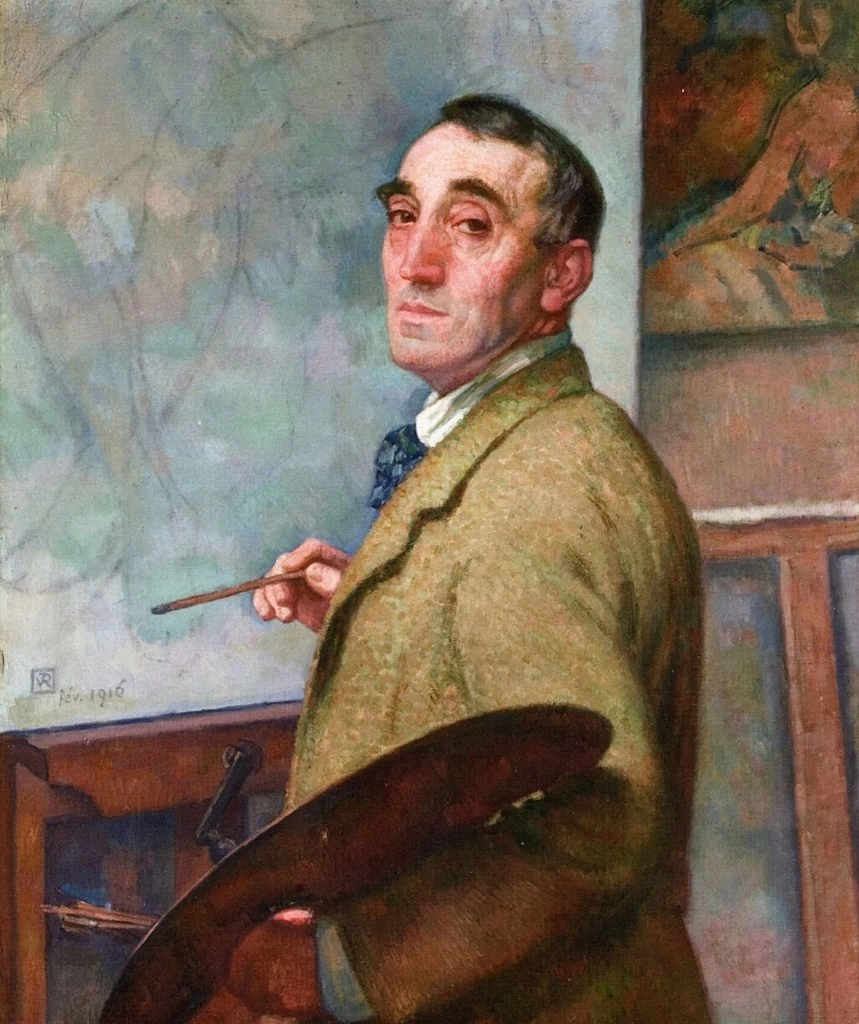 Autoritratto con tavolozza